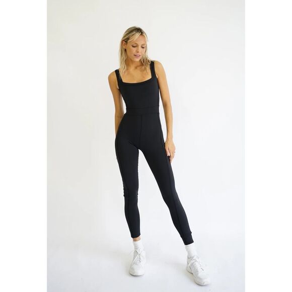 Yllw Able Long Bodysuit Black Size Large - Picture 10 of 10